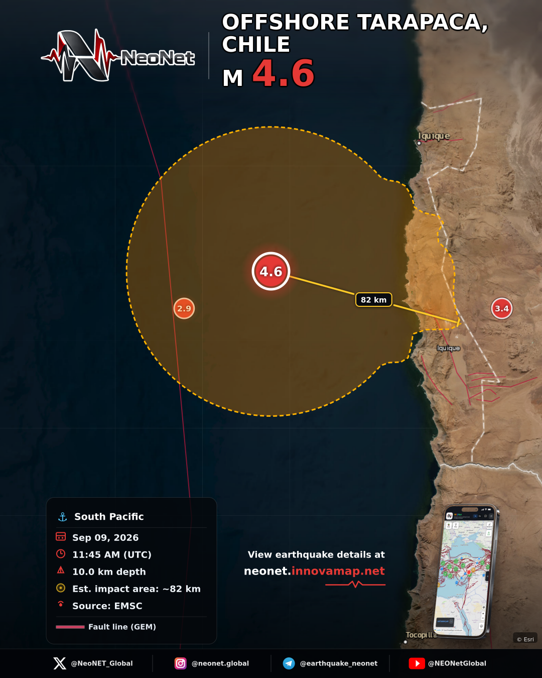 OFFSHORE TARAPACA, CHILE