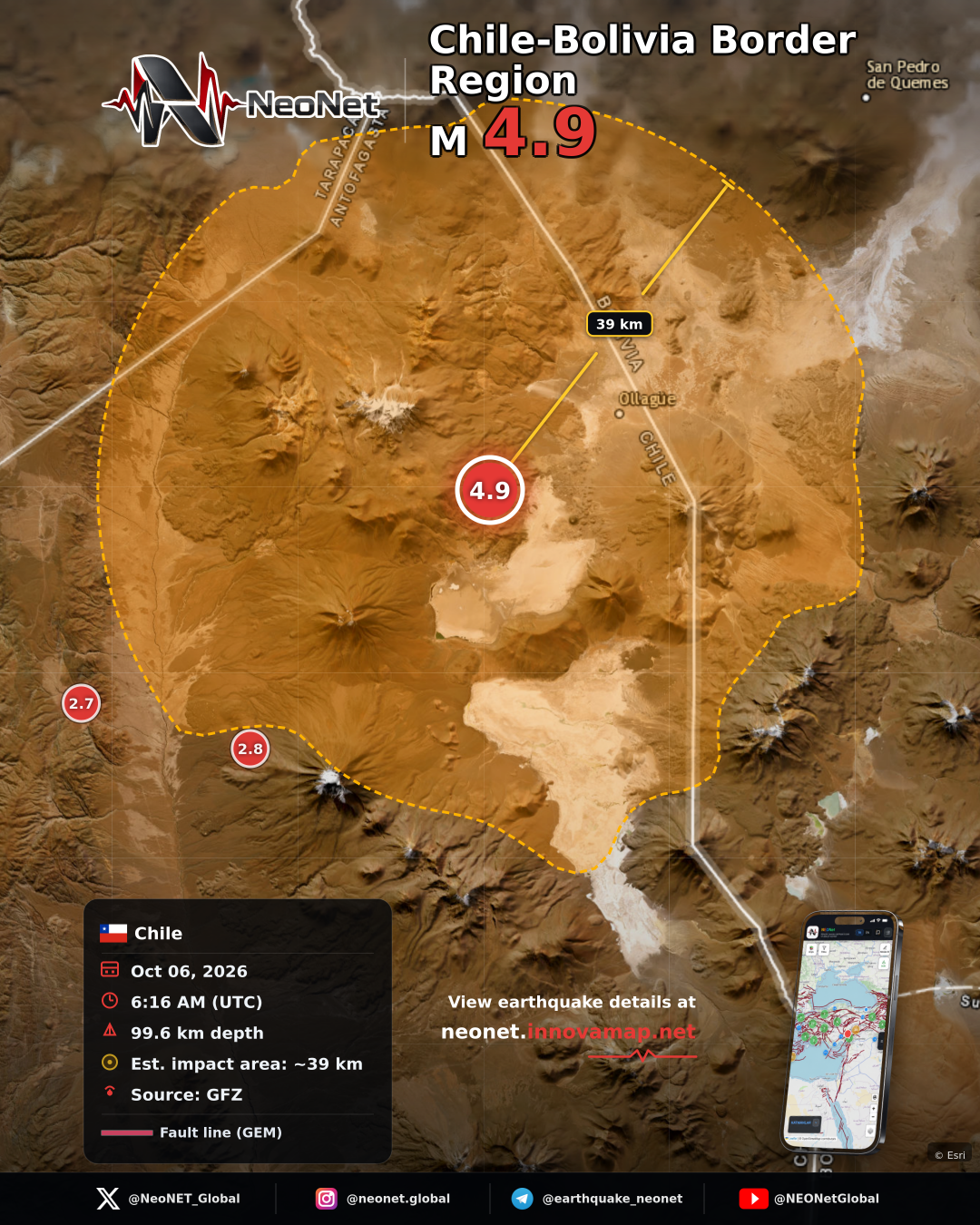 Chile-Bolivia Border Region