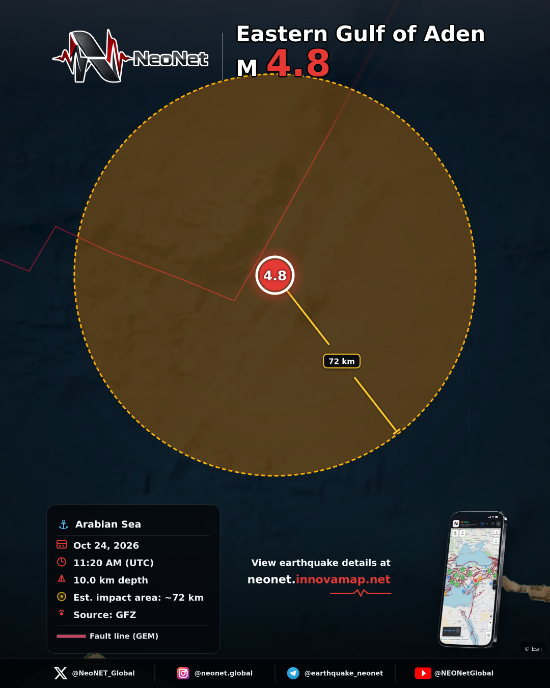 148 km NNW of Kilmia, Yemen