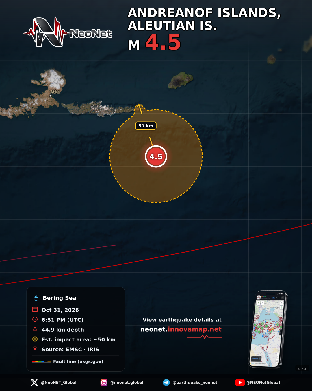 ANDREANOF ISLANDS, ALEUTIAN IS.